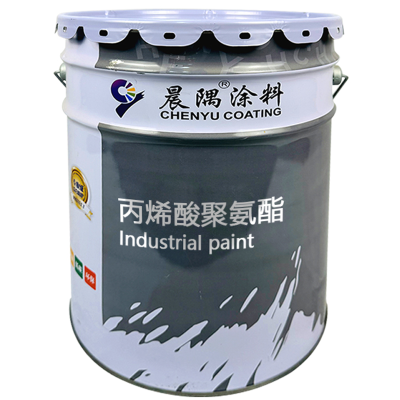 晨隅丙烯酸聚氨酯漆白24kg/组