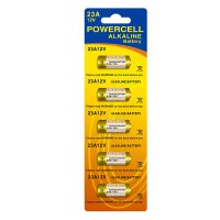 23A12V电池车库门卷闸门遥控器门铃卷帘门12伏小电池5粒装