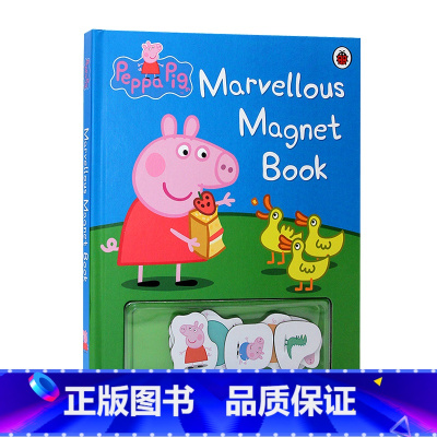 [正版]不可思议磁铁书 进口英文原版 Peppa Pig Marvellous Magnet Book Ladybir