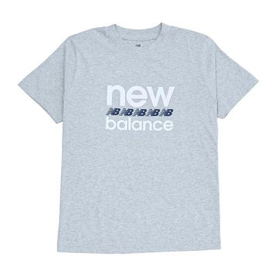 新百伦(New Balance)纯棉短袖运动图形T恤男女同款休闲百搭春夏标