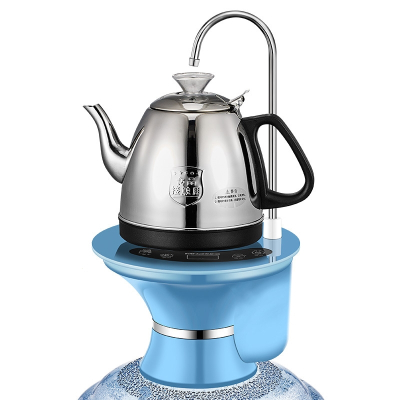 自带烧水加热桶装水抽水器电动矿泉水桶妖怪自动上水器吸水器电热水壶