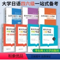 7册 大学日语四六级词汇精讲精练+考试翻译+作文真题精讲精练+语法精讲精练+指南与真题+考纲词汇手册 [正版]备考202
