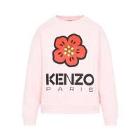 高田贤三(Kenzo)女运动圆领卫衣长袖棉质透气舒适休闲百搭配色时