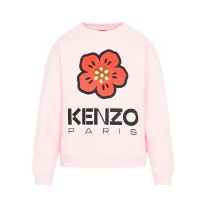 高田贤三(Kenzo)女运动圆领卫衣长袖棉质透气舒适休闲百搭配色时