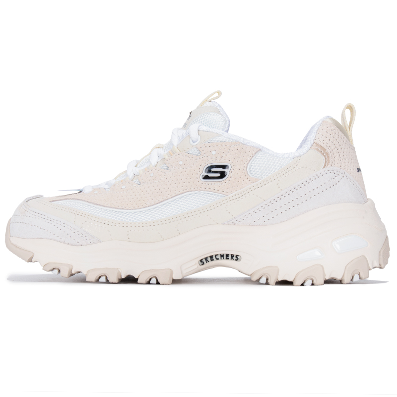 Skechers斯凯奇女鞋新款运动鞋健身训练透气熊猫鞋休闲鞋13147-OFWT ZP