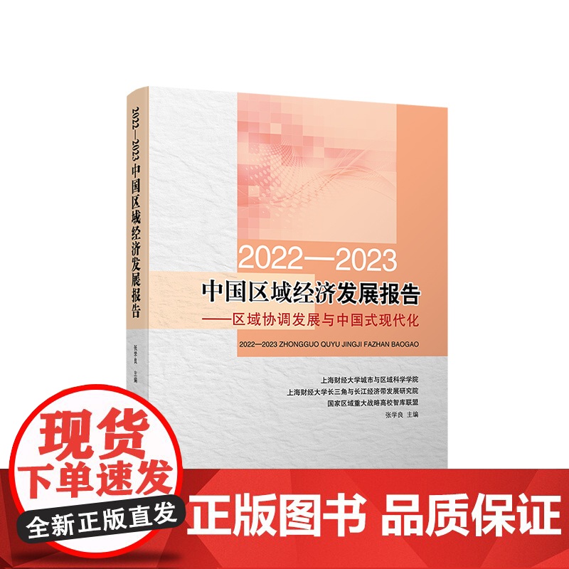 正版 2022-2023中国区域经济发展报告——区域协调发展与中国式现代化 人民出版社