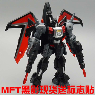 mft变形玩具金刚小比例f01红蜘蛛 三尖头f15飞机飞行小队套装 mft黑影