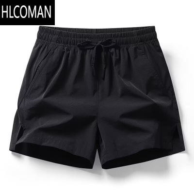 HLCOMAN冰丝运动短裤男夏季薄款透气宽松健身休闲跑步训练三分裤