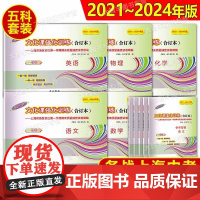 2021-2024年上海中考合订本一模卷数学物理化学英语语文初三领先一步文化课强化训练初中九年级模拟试卷汇编二模卷中西书