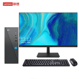 联想(Lenovo)来酷Lecoo 酷310 台式机电脑整机(酷睿i7-13650HX 16G 512G固态硬盘 WIFI Win11试用版)配27英寸显示器