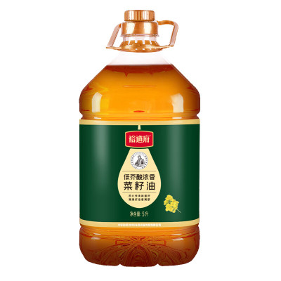 裕道府 低芥酸 菜籽油5L