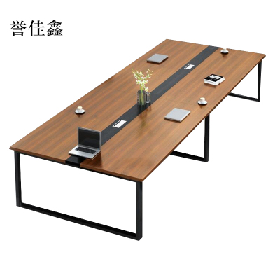 誉佳鑫会议桌长桌工作桌洽谈桌4米会议桌[工厂现做 7天内发货]