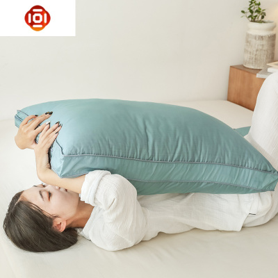高端柔赛丝纤维枕芯三合一高度可调节护颈椎可水洗家用单人枕头三维工匠