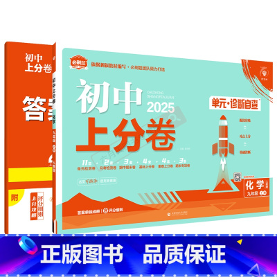 化学[人教版] 九年级上 [正版]2025版初中上分卷单元诊断自查九年级上册化学人教版9年级上月考期中期末上分集训期末专