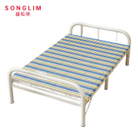 SONGLIM 盛松林 折叠床 100cm宽蓝条[加厚加固款] 张