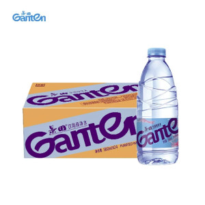 百岁山景田Ganten饮用纯净水560ml*24瓶矿泉水居家饮用水