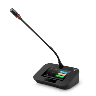 惠度(HuiDu)专业有线手拉手话筒数字视像会议鹅颈代表话筒HD-8999D(销售单位:台)