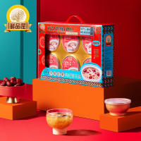 鲜品屋 坚果礼盒1.2kg坚果红枣枸杞银耳羹