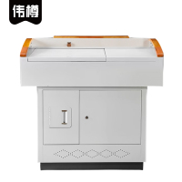伟樽多媒体讲台钢面110*78*100cm张