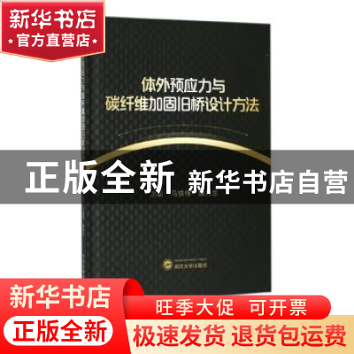 正版 体外预应力与碳纤维加固旧桥设计方法 马铁伟,曲肖龙主编