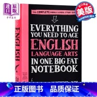 [正版]美国少年学霸超级笔记 获得A的方法英语语言艺术 英文原版 Everything You Need to Ace