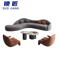 锁匠 洽谈沙发1+1+3+茶几套