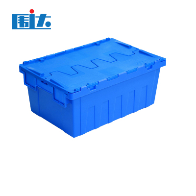 围达 带盖塑料周转箱 600*400*260mm 个