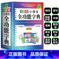 [2本]小学生全功能字典+新英汉词典 [正版]2024年彩图版 字典小学生 汉语词典 全功能字典新版大字人教版儿童版新编
