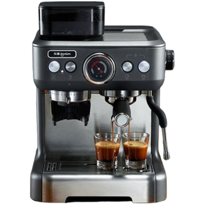 东菱咖啡机家用意式半自动研磨一体机蒸汽打奶泡DL-5700P