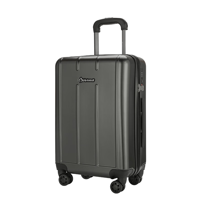 外交官YH-61092 ABS+PC 20寸拉杆箱单位:个 磨砂灰 20寸