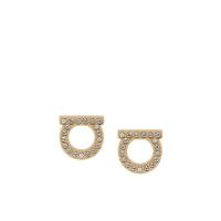 Salvatore Ferragamo/菲拉格慕徽标耳环女简约时尚百搭日常佩戴