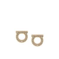 Salvatore Ferragamo/菲拉格慕徽标耳环女简约时尚百搭日常佩戴