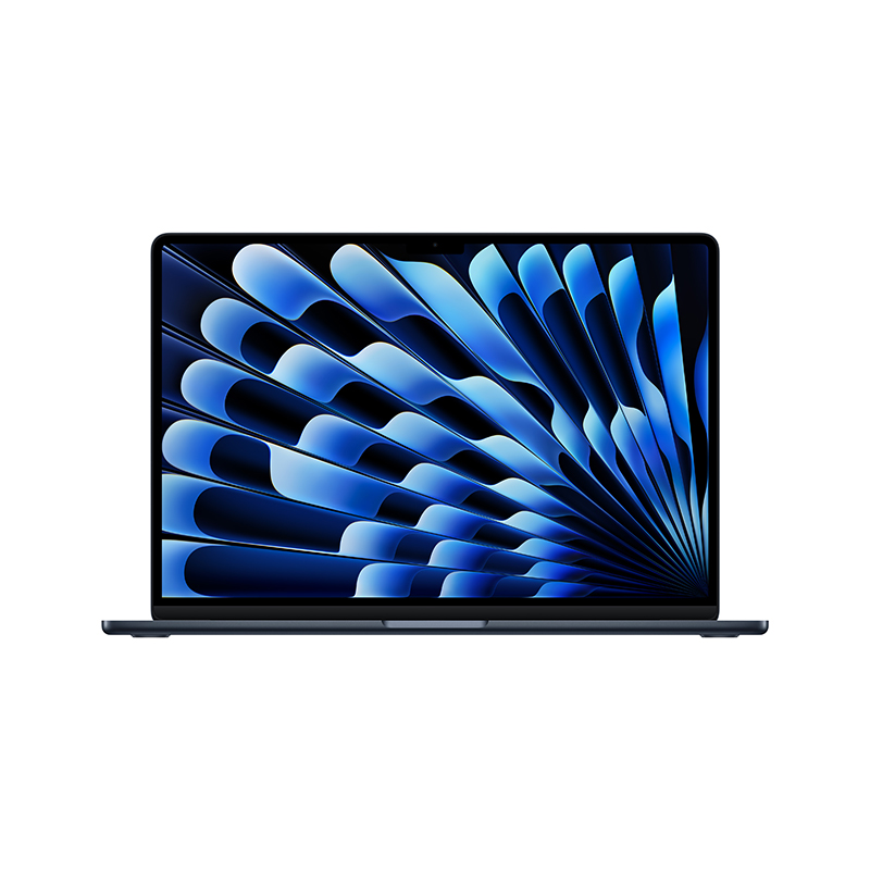 Apple 26款 MacBook Air 15英寸 M5 10+10核 24GB 1TB 午夜色 笔记本电脑