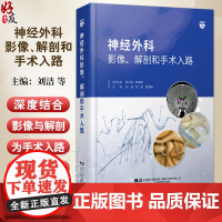 书出版社]神经外科影像、解剖和手术入路 刘洁 刘忠 官测林编 MRI、CT断层影像颅底颅脑丘脑临床手术操作 辽宁科学技术