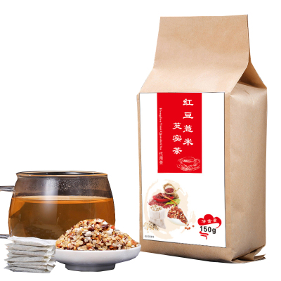 吾家(WUJIA)红豆薏米茶150g五种食材茶包泡茶花草茶五谷茶餐饮茶甘草茶