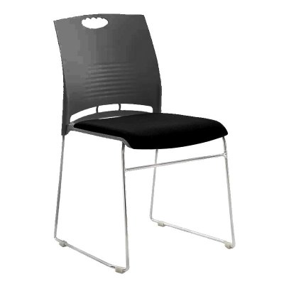 富和美(BNF)塑料培训椅办公家具培训椅办公椅会议室开会椅新闻记者椅透气椅43