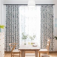 美帮汇窗帘遮光简约现代落地窗成品儿童卧室小清新北欧风格窗帘布