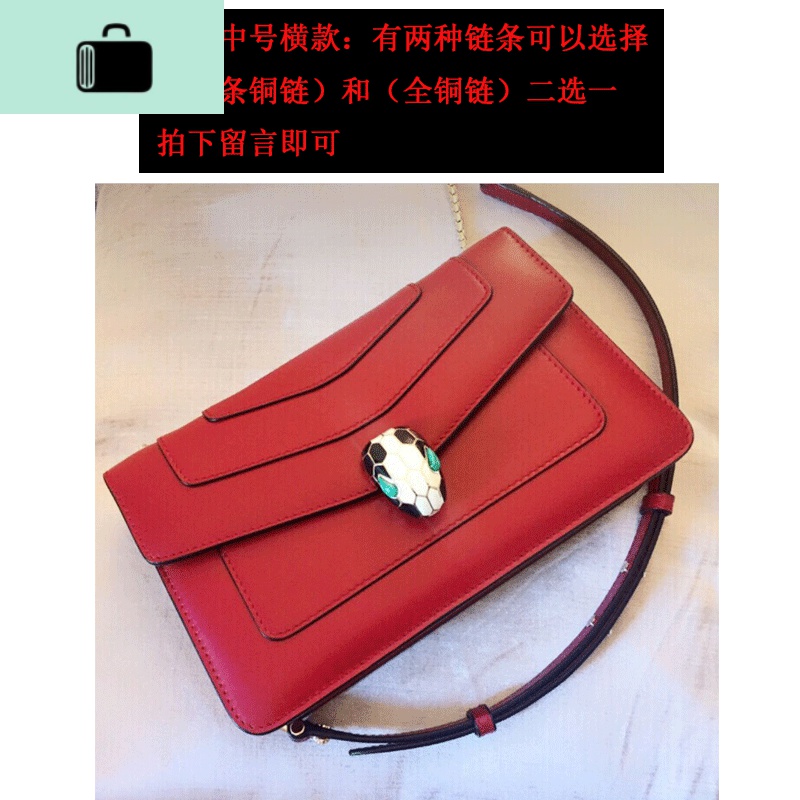 2020新款复古蛇头包链条女包小方包mini简约单肩斜跨手提小包女包NEW LAKE女斜挎包