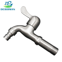 DERUIMAN304不锈钢水龙头家用洗衣机拖把池13.5cm龙头