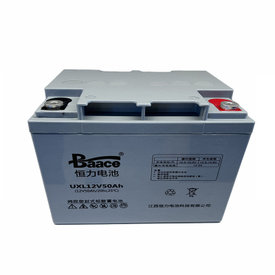 BAACE恒力铅酸蓄电池UXL12V50AH