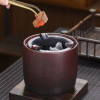 MULTIPOTENT围炉煮茶炉泡茶炉功夫茶具套组粗陶陶瓷炭火烧水炉