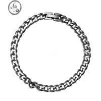 JiMi银银古巴手链嘻哈个性简约冷淡风ins设计小众高级感酷手饰品潮牌~