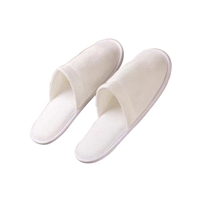 山之只 白边一次性拖鞋 拉毛绒白边 双