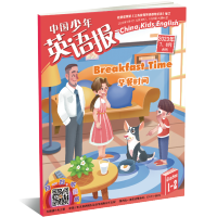 中国少年儿童英语报(5-6年级) [正版]2024年全年中国少年英语报 一二三四五六年级中英双语课外读物 小学生英文阅读