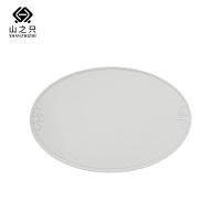 山之只 防水防油椭圆压花隔热餐垫 45*30cm 张