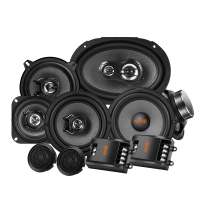 京铁威 汽车音响喇叭4寸5寸6.5寸6x9同轴全频高中重低音无损改装套装喇叭 个