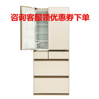 松下(Panasonic) NR-F610VG-N5 587升 原装日本进口 风冷无霜 变频三星级冷冻多门冰箱(琉璃金