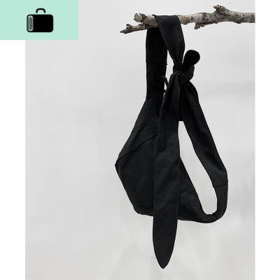 原创自制yoji山本暗黑风品质单肩斜跨包简约饺子包包男女NEW LAKE女斜挎包