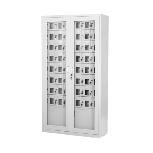 亿铁(YI TIE)带锁手机存放柜加厚外玻款带充电