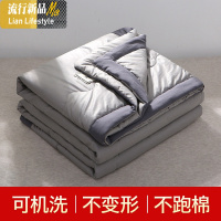 空调被子夏凉被可机洗水洗棉薄款春秋被宿舍单人学生夏季双人被芯 三维工匠